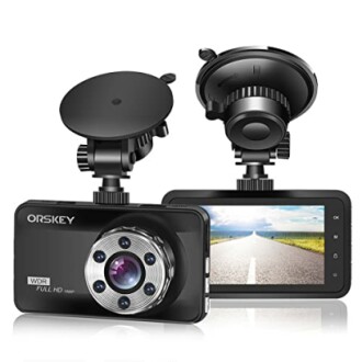 ORSKEY Dash Cam 1080P Full HD Car Camera Review - Best Car Dashcam